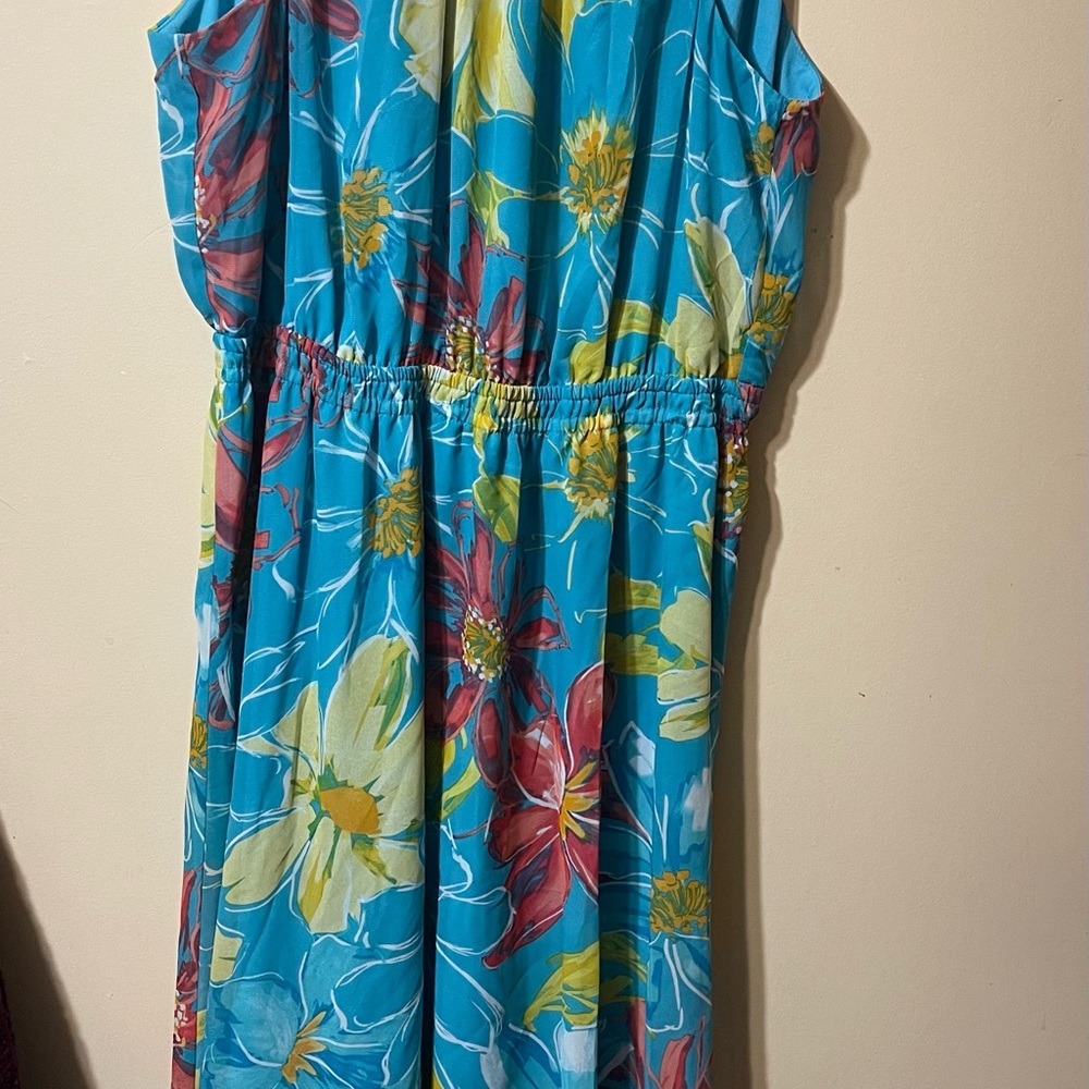 Nine West Floral Sleeveless Dress